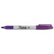 Fine Tip Permanent Marker, Fine Bullet Tip, Purple, Dozen