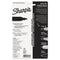 Fine Tip Permanent Marker, Fine Bullet Tip, Black, 5/pack