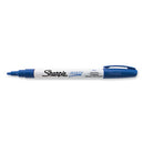 Permanent Paint Marker, Fine Bullet Tip, Blue