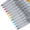 Ultra Fine Tip Permanent Marker, Ultra-fine Needle Tip, Assorted Colors, Dozen