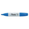 Chisel Tip Permanent Marker, Medium Chisel Tip, Blue, Dozen