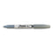 Metallic Fine Point Permanent Markers, Fine Bullet Tip, Metallic Silver, Dozen