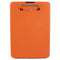 Slimmate Storage Clipboard, 0.5" Clip Capacity, Holds 8.5 X 11 Sheets, Hi-vis Orange