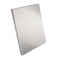 Snapak Aluminum Side-open Forms Folder, 0.5" Clip Capacity, Holds 8.5 X 11 Sheets, Silver