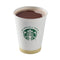 Hot Cups, 12 Oz, White With Green Starbucks Logo, 1,000/carton