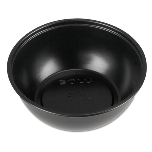 Polystyrene Portion Cups, 2.5 Oz, Plastic, Black, 250/bag, 10 Bags/carton