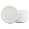 Bare Eco-forward Clay-coated Paper Dinnerware, Plate, 8.5" Dia, White, 125/pack, 4 Packs/carton