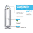 Disinfectant Sprays, Eucalyptus/spearmint/thyme, 13.9 Oz, Spray Bottle