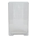 Clear Plexiglas Disposable Glove Dispenser, 1-box, Plexiglas, Clear, 5.5 X 3.75 X 10