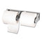 Locking Toilet Tissue Dispenser, 12.38 X 4.5 X 2.75, Chrome