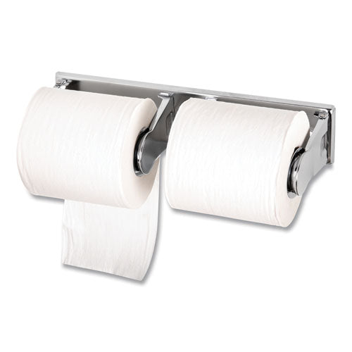 Locking Toilet Tissue Dispenser, 12.38 X 4.5 X 2.75, Chrome