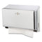 Mini C-fold/multifold Towel Dispenser, 11.13 X 3.88 X 7.88, Chrome