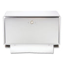 Mini C-fold/multifold Towel Dispenser, 11.13 X 3.88 X 7.88, Chrome