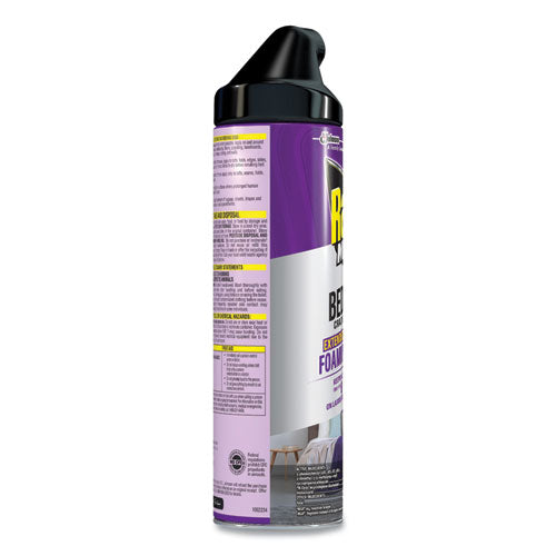 Foaming Crack And Crevice Bed Bug Killer, 17.5 Oz Aerosol Spray, 6/carton