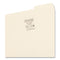 Manila File Folders, 1/3-cut Tabs: Right Position, Letter Size, 0.75" Expansion, Manila, 100/box