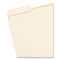 Reinforced Tab Manila File Folders, 1/3-cut Tabs: Assorted, Letter Size, 0.75" Expansion, 11-pt Manila, 100/box