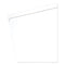 Reinforced Top Tab Colored File Folders, Straight Tabs, Letter Size, 0.75" Expansion, White, 100/box