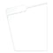 Colored File Folders, 1/3-cut Tabs: Assorted, Letter Size, 0.75" Expansion, White, 100/box