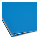 Six-section Poly Classification Folders, 2" Expansion, 2 Dividers, 6 Fasteners, Letter Size, Blue Exterior, 10/box