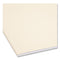 Top Tab Fastener Folders, Straight Tabs, 0.75" Expansion, 1 Fastener, Letter Size, Manila Exterior, 50/box