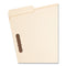 Top Tab Fastener Folders, 1/3-cut Tabs: Assorted, 0.75" Expansion, 2 Fasteners, Letter Size, Manila Exterior, 50/box