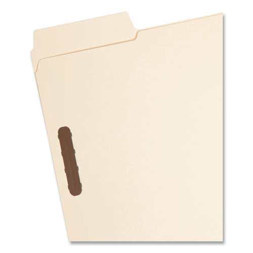 Supertab Reinforced Guide Height Fastener Folders, 14-pt Manila, 0.75" Expansion, 2 Fasteners, Letter Size, Manila, 50/box