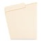 Manila File Folders, 1/3-cut Tabs: Assorted, Legal Size, 0.75" Expansion, Manila, 100/box