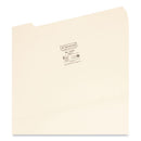 Manila File Folders, 1/3-cut Tabs: Left Position, Legal Size, 0.75" Expansion, Manila, 100/box