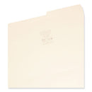 Reinforced Guide Height File Folders, 2/5-cut Tabs: Right Position, Legal Size, 0.75" Expansion, Manila, 100/box