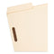 Supertab Reinforced Guide Height Fastener Folders, 11-pt Manila, 0.75" Expansion, 2 Fasteners, Legal Size, Manila, 50/box