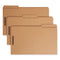 Top Tab Fastener Folders, 1/3-cut Tabs: Assorted, 0.75" Expansion, 2 Fasteners, Legal Size, Kraft Exterior, 50/box