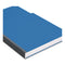 Expanding Recycled Heavy Pressboard Folders, 1/3-cut Tabs: Assorted, Legal Size, 1" Expansion, Dark Blue, 25/box