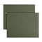 Manila End Tab Classification Folders, 2" Expansion, 1 Divider, 4 Fasteners, Letter Size, Manila Exterior, 10/box