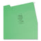 Fastab Hanging Folders, Letter Size, 1/3-cut Tabs, Green, 20/box