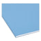 Fastab Hanging Folders, Letter Size, 1/3-cut Tabs, Blue, 20/box