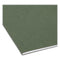 Tuff Hanging Folders With Easy Slide Tab, Legal Size, 1/3-cut Tabs, Standard Green, 20/box