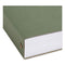 Box Bottom Hanging File Folders, 2" Capacity, Letter Size, Standard Green, 25/box