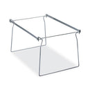 Steel Hanging Folder Drawer Frame, Letter Size, 23" To 27" Long, Gray, 2/pack