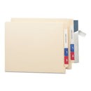 Seal And View File Folder Label Protector, Clear Laminate, 8 X 1.69, 100/pack