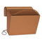 Indexed Expanding Kraft Files, 21 Sections, Elastic Cord Closure, 1/21-cut Tabs, Letter Size, Kraft