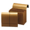 Indexed Expanding Kraft Files, 12 Sections, Elastic Cord Closure, 1/12-cut Tabs, Letter Size, Kraft