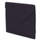 Soft Touch Cloth Expanding Files, 2" Expansion, 1 Section, Snap Closure, Letter Size, Dark Blue