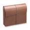 Classic Expanding Wallets, 3.5" Expansion, 1 Section, Elastic Cord Closure, Letter Size, Redrope