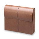 Classic Expanding Wallets, 3.5" Expansion, 1 Section, Elastic Cord Closure, Letter Size, Redrope