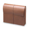 Classic Expanding Wallets, 3.5" Expansion, 1 Section, Elastic Cord Closure, Letter Size, Redrope