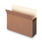 Redrope Drop Front File Pockets, 5.25" Expansion, Letter Size, Redrope, 10/box