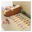 Redrope Drop Front File Pockets, 5.25" Expansion, Legal Size, Redrope, 50/box