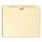 Manila File Jackets, 1-ply Straight Tab, Letter Size, Manila, 50/box