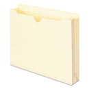 Manila File Jackets, 2-ply Straight Tab, Letter Size, Manila, 50/box