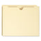 Manila File Jackets, 2-ply Straight Tab, Letter Size, Manila, 50/box